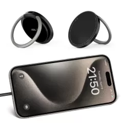 Wireless chargers  TECH-PROTECT QI15W-A33 MAGNETIC MAGSAFE WIRELESS CHARGER black