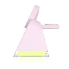 Wireless chargers  TECH-PROTECT QI15W-A43 3IN1 MAGNETIC MAGSAFE WIRELESS CHARGER Pink