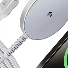 Wireless chargers  ESR HALOLOCK QI2 MINI MAGNETIC MAGSAFE WIRELESS CHARGER 15W silver