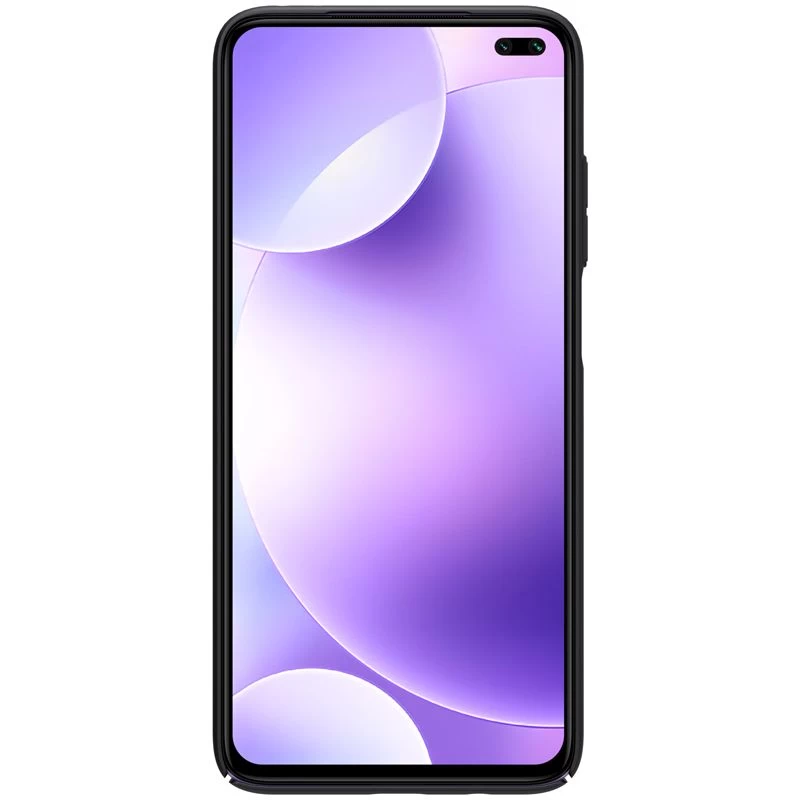 Xiaomi RedMi K30 vāciņš melns Nillkin Super Frosted Shield