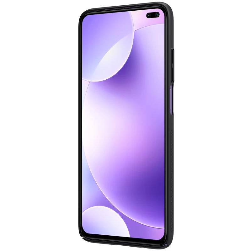 Xiaomi RedMi K30 vāciņš melns Nillkin Super Frosted Shield