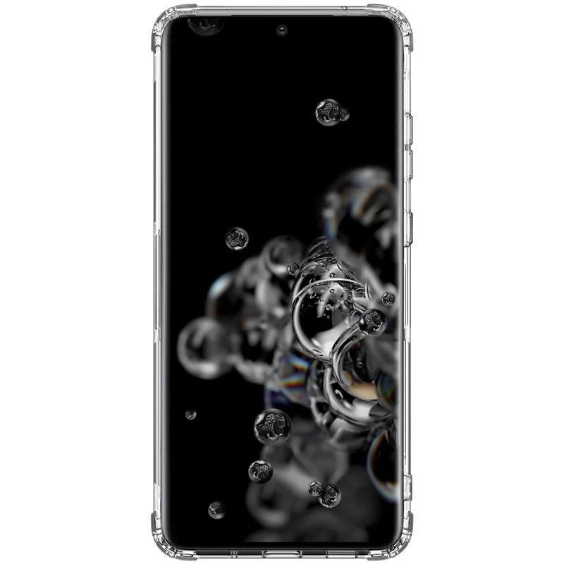 Samsung Galaxy S20 Ultra vāciņš caurspīdīgs pelēks Nillkin TPU