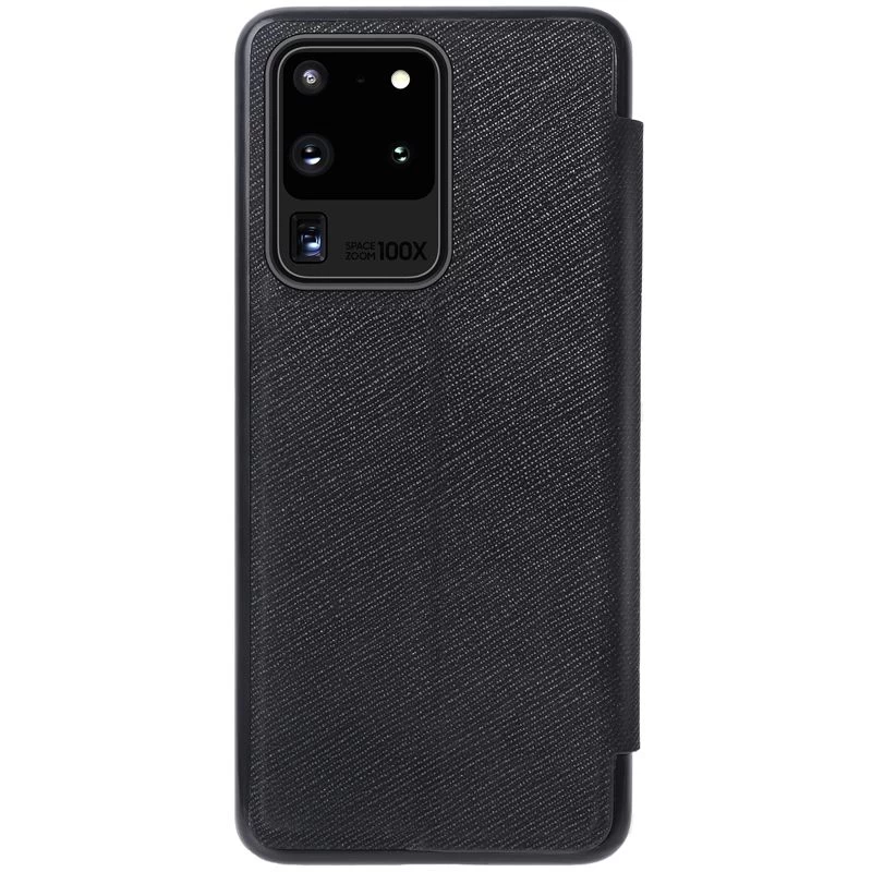 Samsung Galaxy S20 Ultra maciņš melns Nillkin Ming Leather