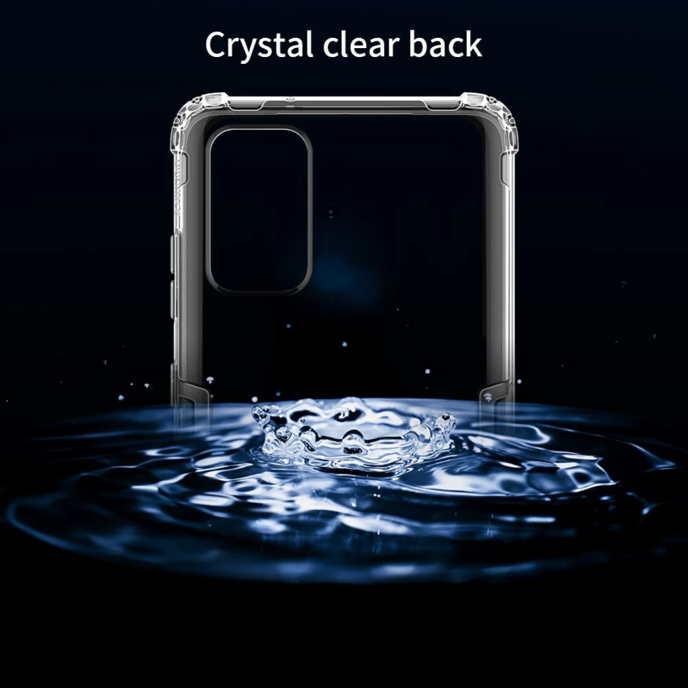 Samsung Galaxy S20 Plus dėklas skaidrus pilkas Nillkin TPU 
