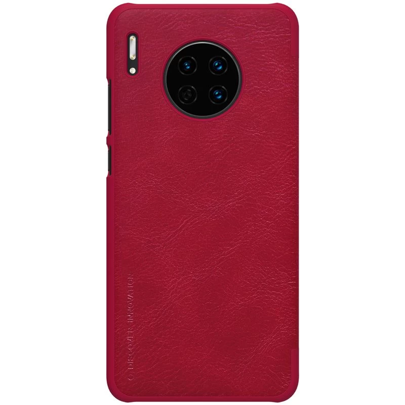 Huawei Mate 30 kaaned punane Nillkin Qin Leather