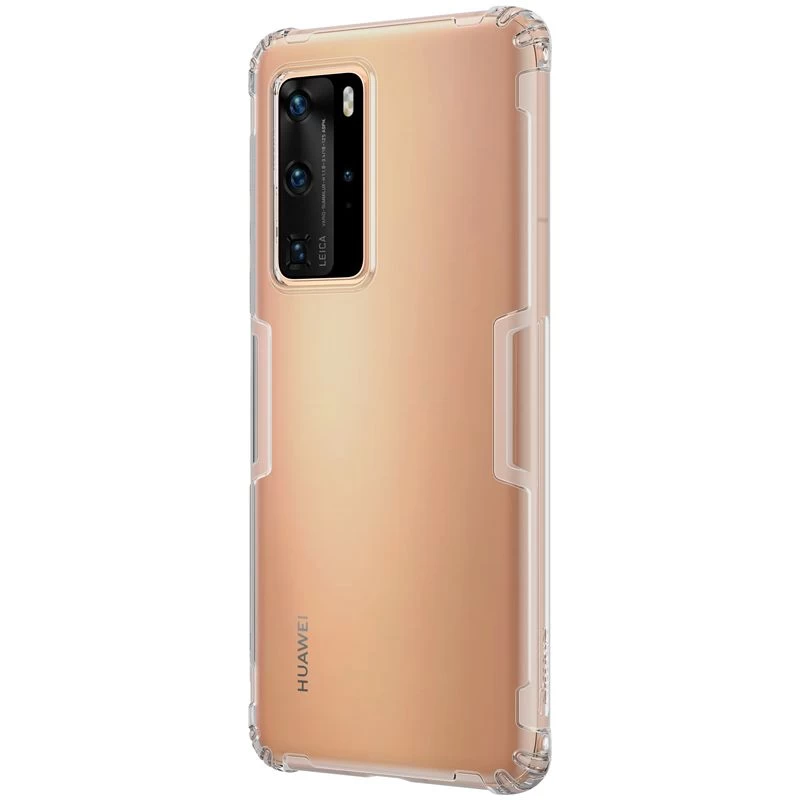 Huawei P40 Pro case transparent gray Nillkin TPU