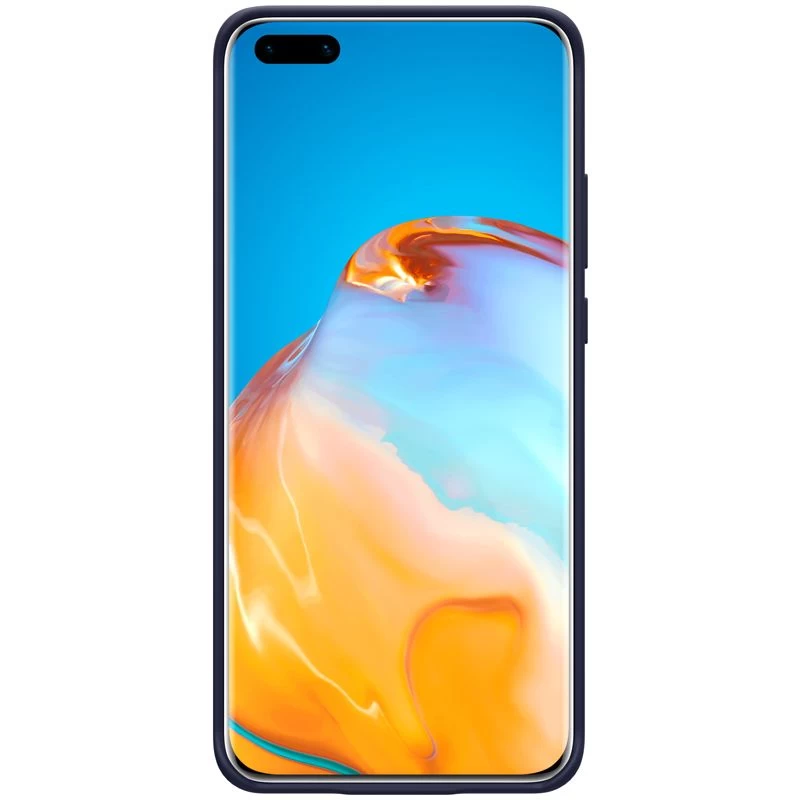 Huawei P40 Pro vāciņš zils Nillkin Flex Pure