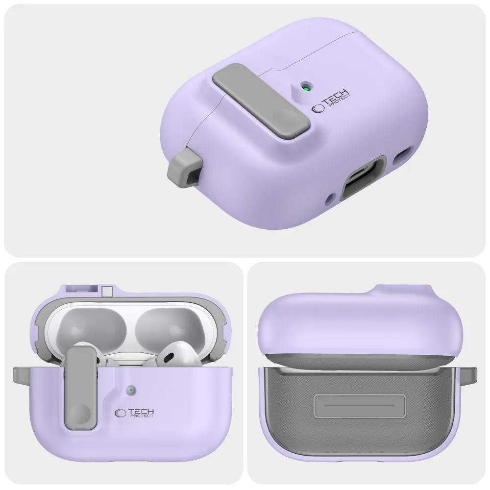 Apple AirPods Pro skal, fodral  TECH-PROTECT SLIM HOOK
