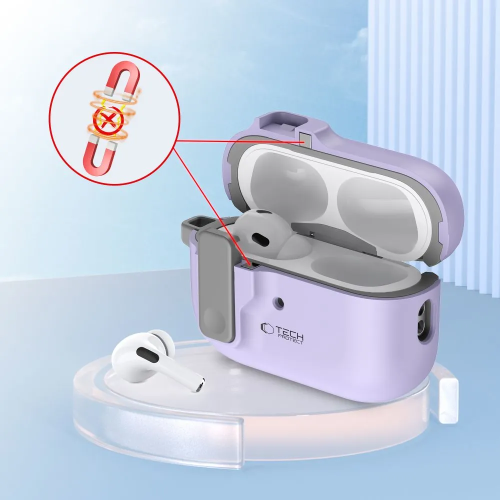 Apple AirPods Pro skal, fodral  TECH-PROTECT SLIM HOOK