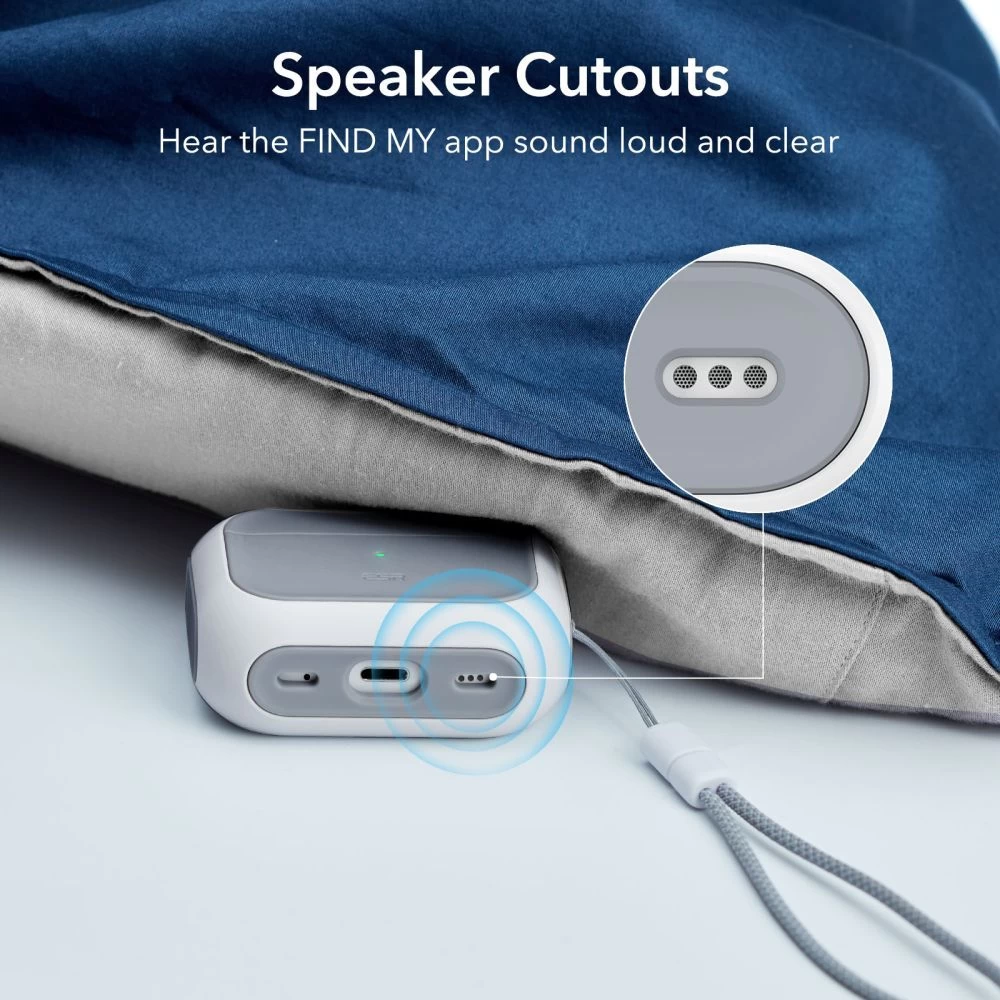 Apple AirPods Pro ümbris valge ESR ORBIT HALOLOCK MAGSAFE APPLE AIRPODS PRO 1 / 2