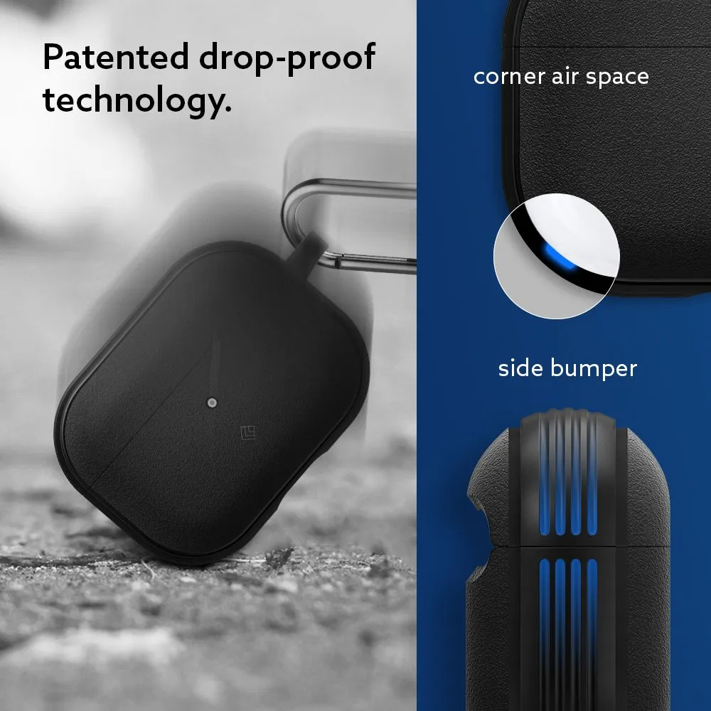 Apple AirPods Pro suojakuori, suojakotelo musta CASEOLOGY VAULT