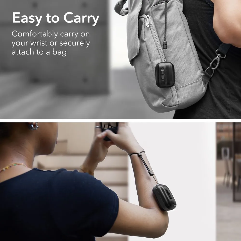 Apple AirPods Pro telefoni ümbris must ESR PULSE HALOLOCK MAGSAFE
