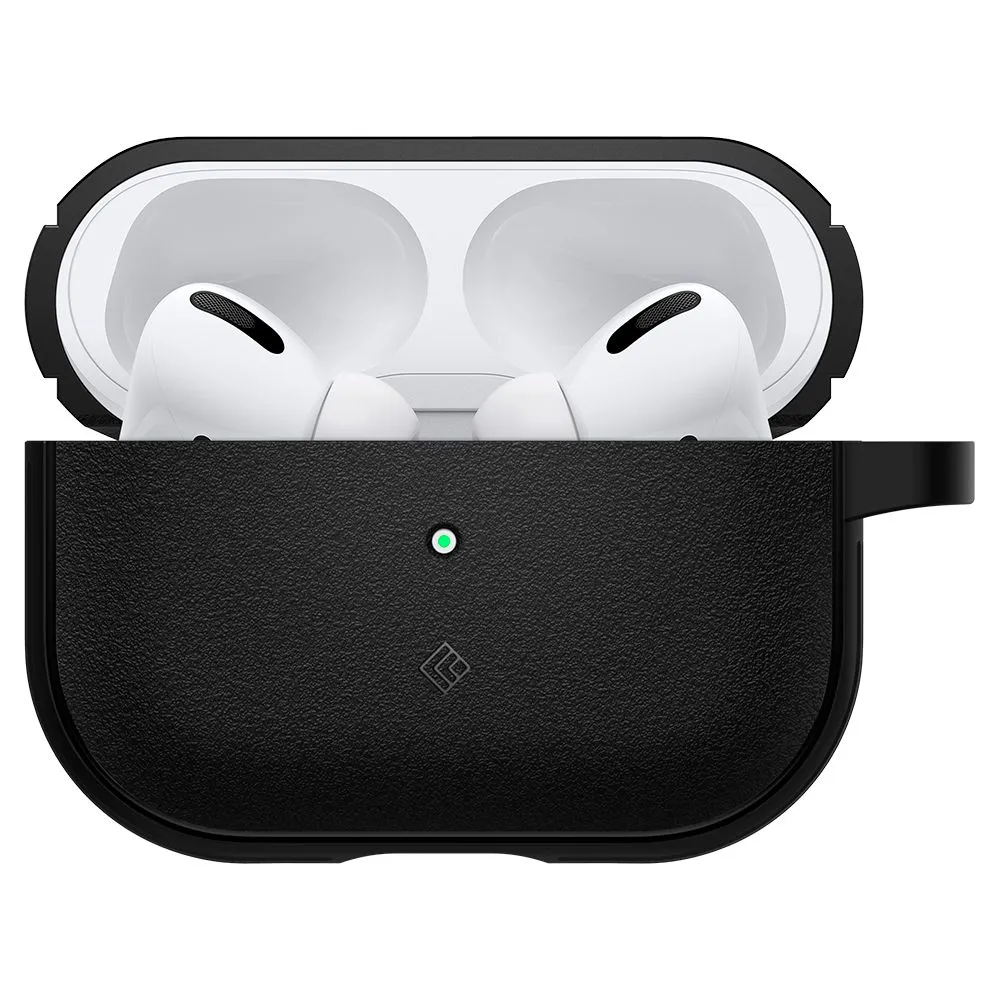Apple AirPods Pro suojakuori, suojakotelo musta CASEOLOGY VAULT