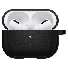 Apple AirPods Pro suojakuori, suojakotelo musta CASEOLOGY VAULT