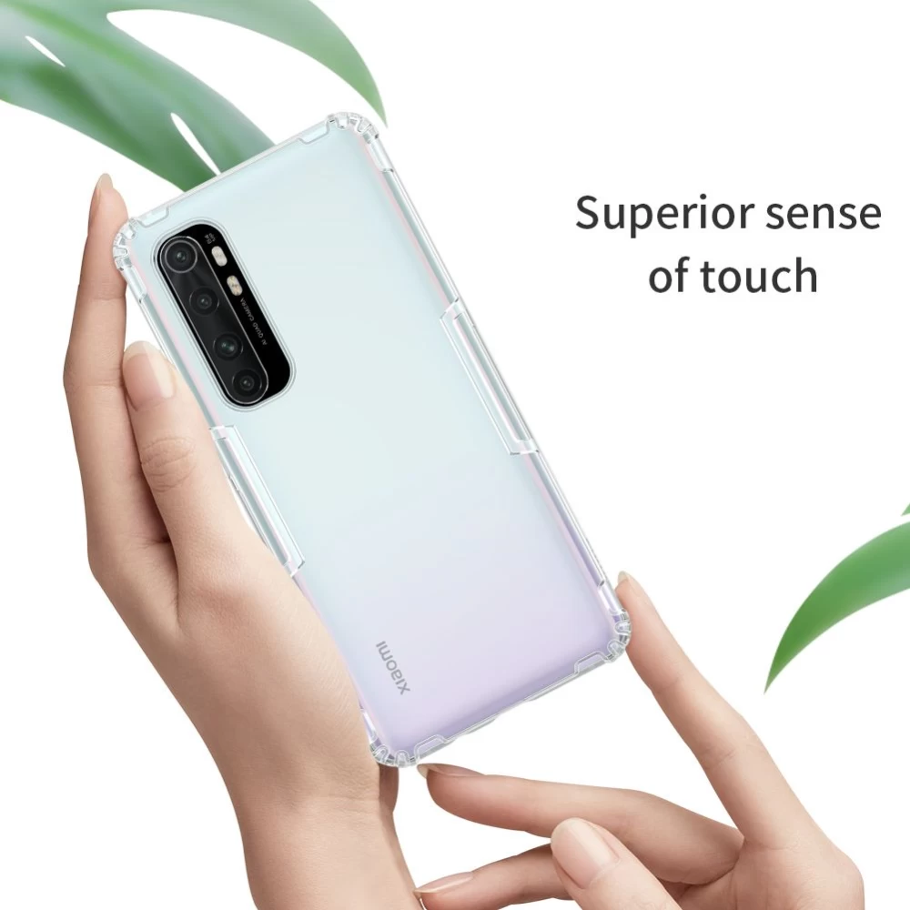 Xiaomi Mi Note 10 Lite чехол прозрачный Nillkin TPU 