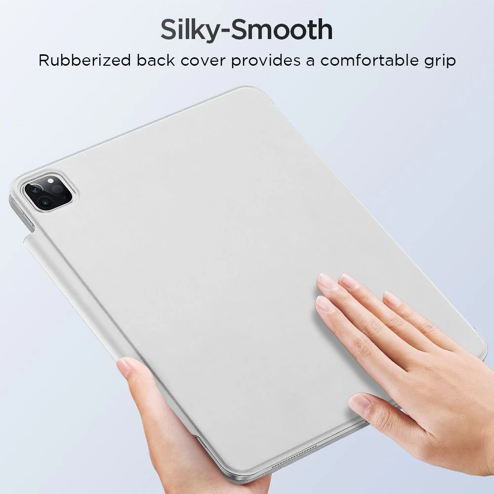 Apple iPad Pro 12.9 (2020) tahvelarvuti ümbris hõbe ESR Rebound Magnetic with clasp 