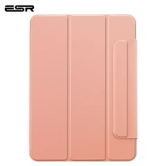 Apple iPad Pro 12.9 (2020) tablet case pink gold ESR Rebound Magnetic with clasp 