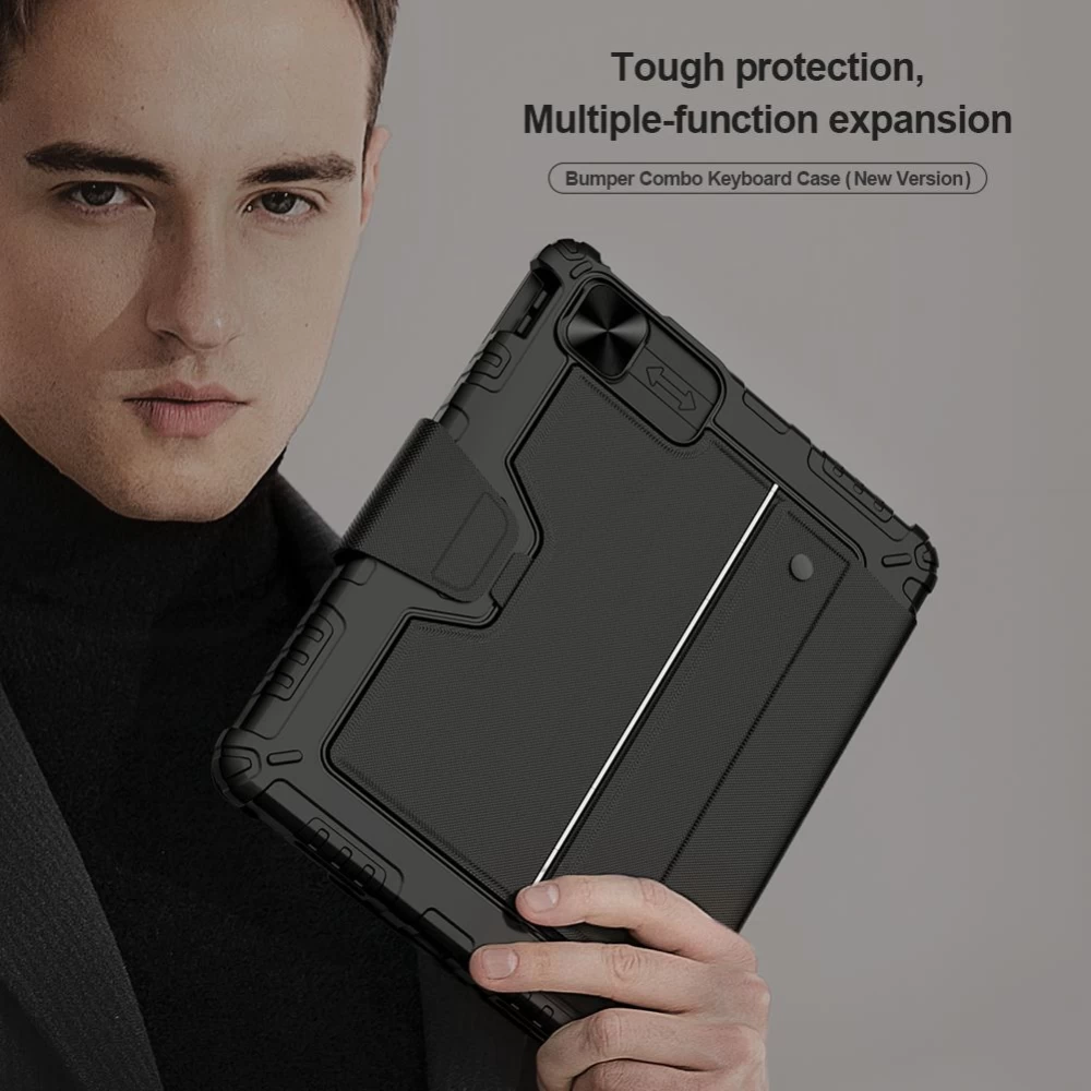 Apple iPad Pro 11 (2020) Planšetės dėklas Juoda NILLKIN BUMPER COMBO KEYBOARD