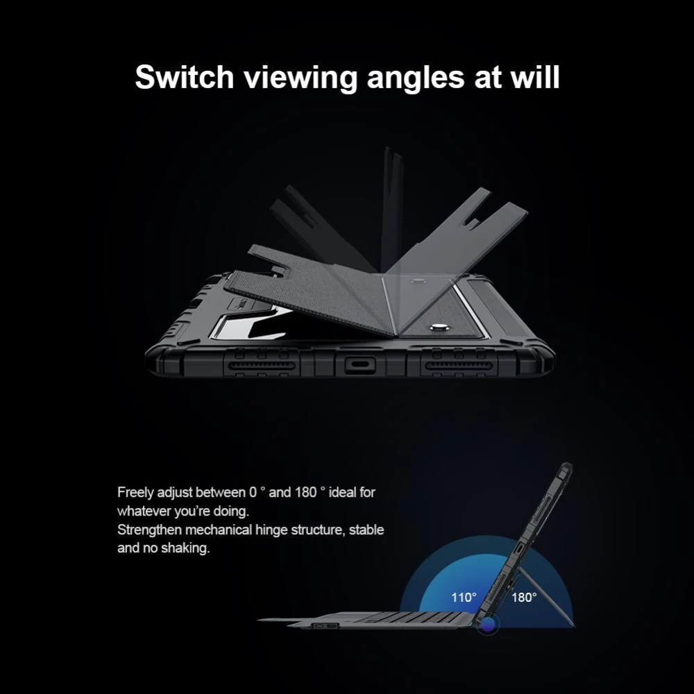Apple iPad Pro 11 (2020) Planšetės dėklas Juoda NILLKIN BUMPER COMBO KEYBOARD