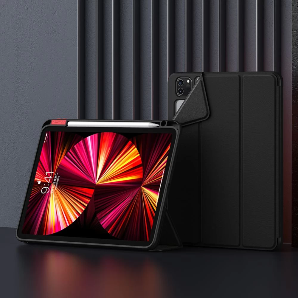 Apple iPad Pro 11 (2020) Planšetės dėklas žalia Nillkin Bevel Leather
