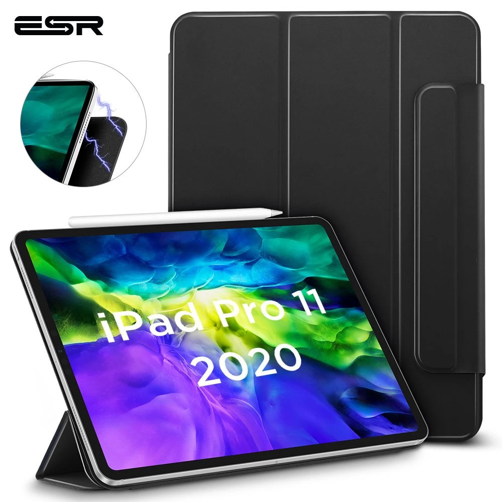 Apple iPad Pro 11 (2020) Planšetės dėklas Juoda ESR Rebound Magnetic with clasp
