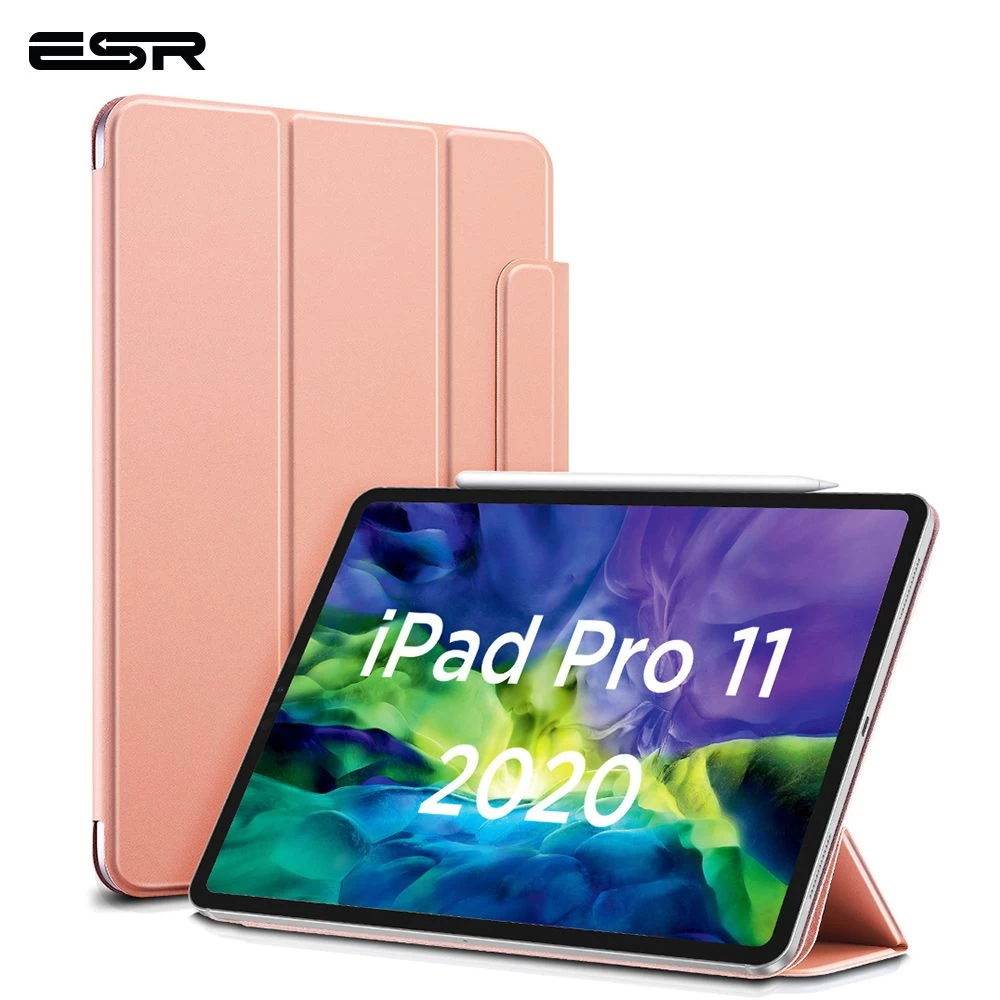 Apple iPad Pro 11 (2020) Planšetės dėklas rožinis ESR Rebound Magnetic with clasp