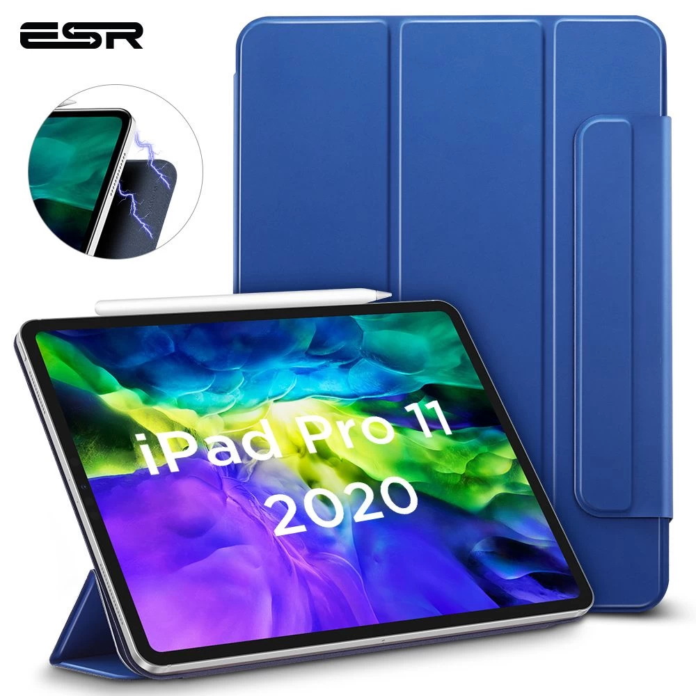 Apple iPad Pro 11 (2020) Planšetės dėklas mėlyna ESR Rebound Magnetic with clasp