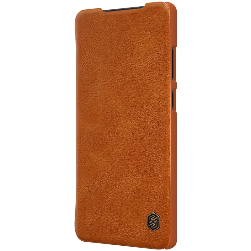 Samsung Galaxy Note 20 dėklas rudas Nillkin Qin Leather