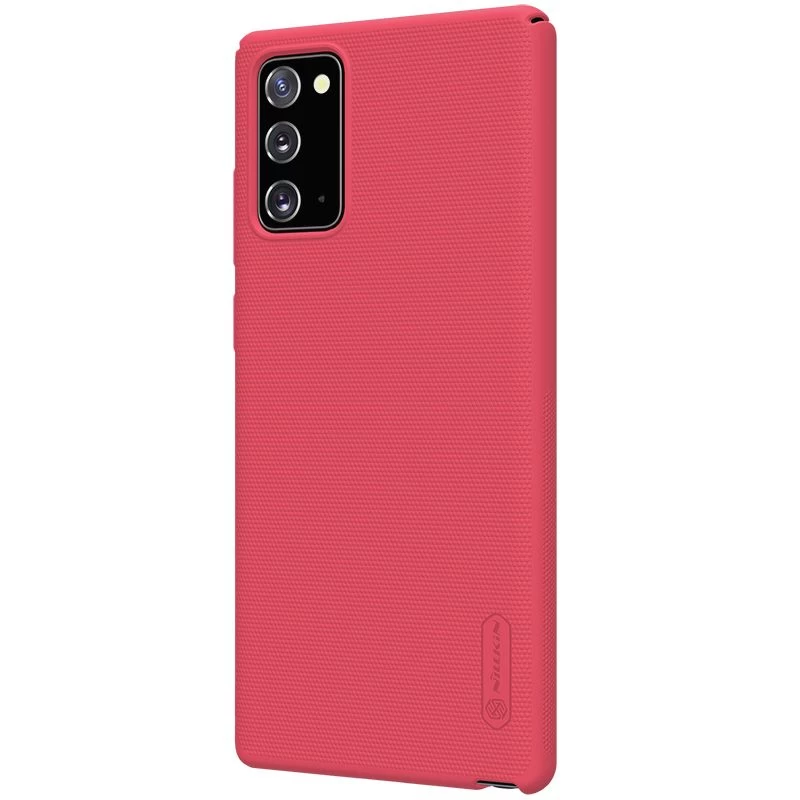 Samsung Galaxy Note 20 vāciņš sarkans Nillkin Super Frosted Shield