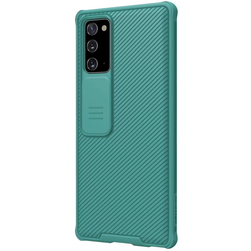 Samsung Galaxy Note 20 vāciņš zaļš Nillkin CamShield Pro