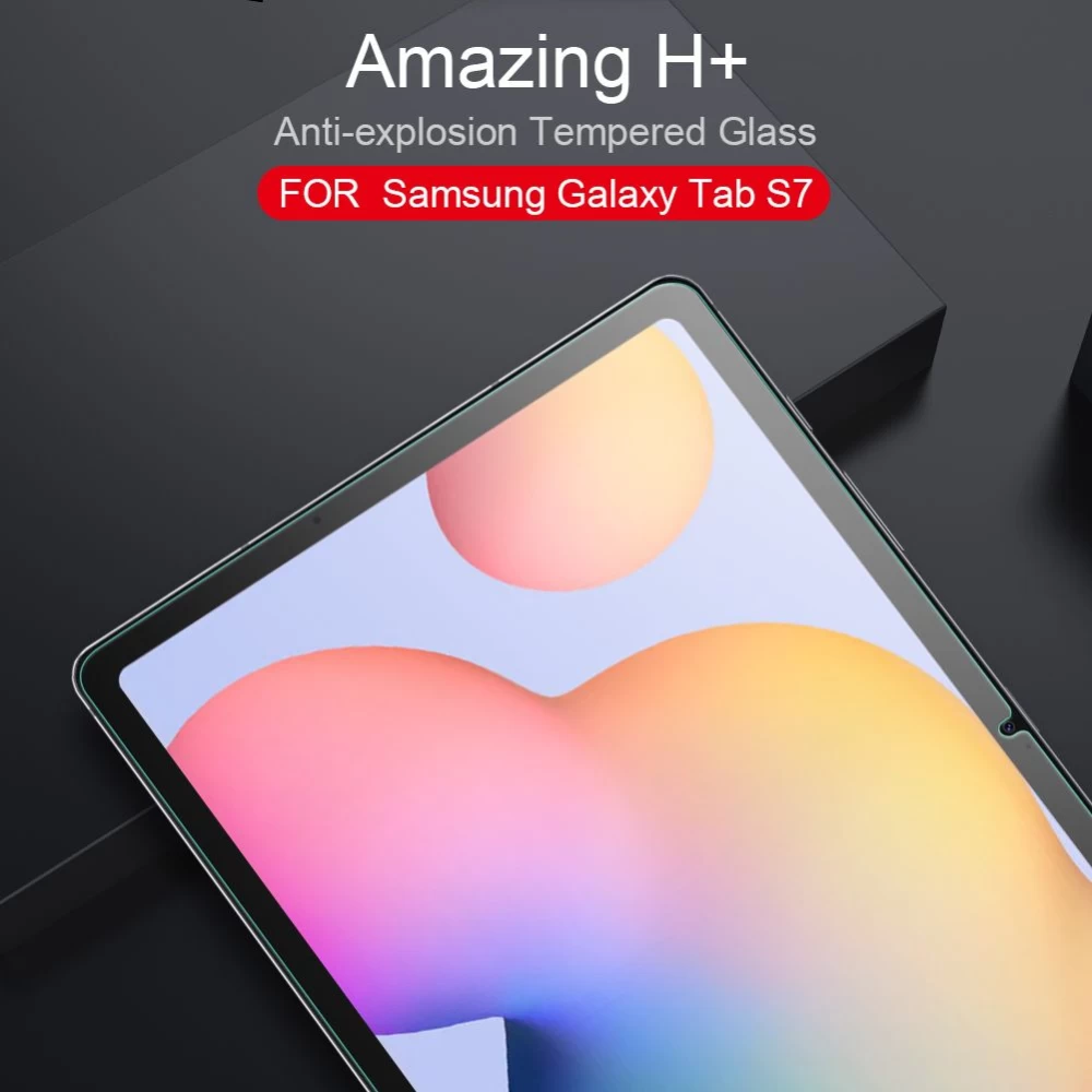 Samsung Galaxy Tab S7 tablet skärmskydd  Nillkin H+ Tempered Glass