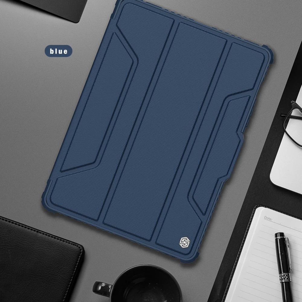 Samsung Galaxy Tab S7 Planšetės dėklas Juoda Nillkin Bumper Learher  Pro