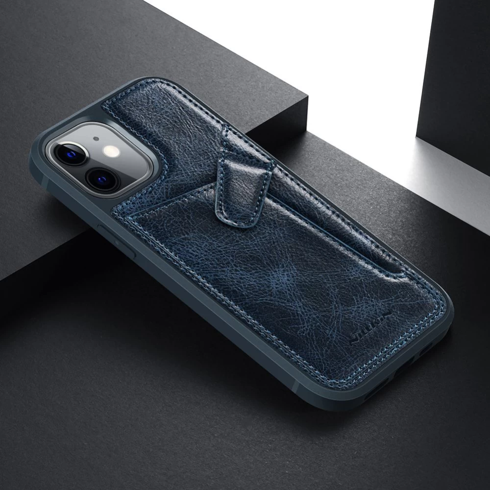 Apple iPhone 12 Mini dėklas rudas Nillkin Aoge Leather 