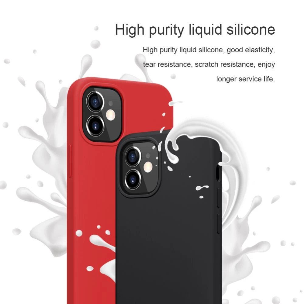 Apple iPhone 12 Mini case black Nillkin Flex Pure 