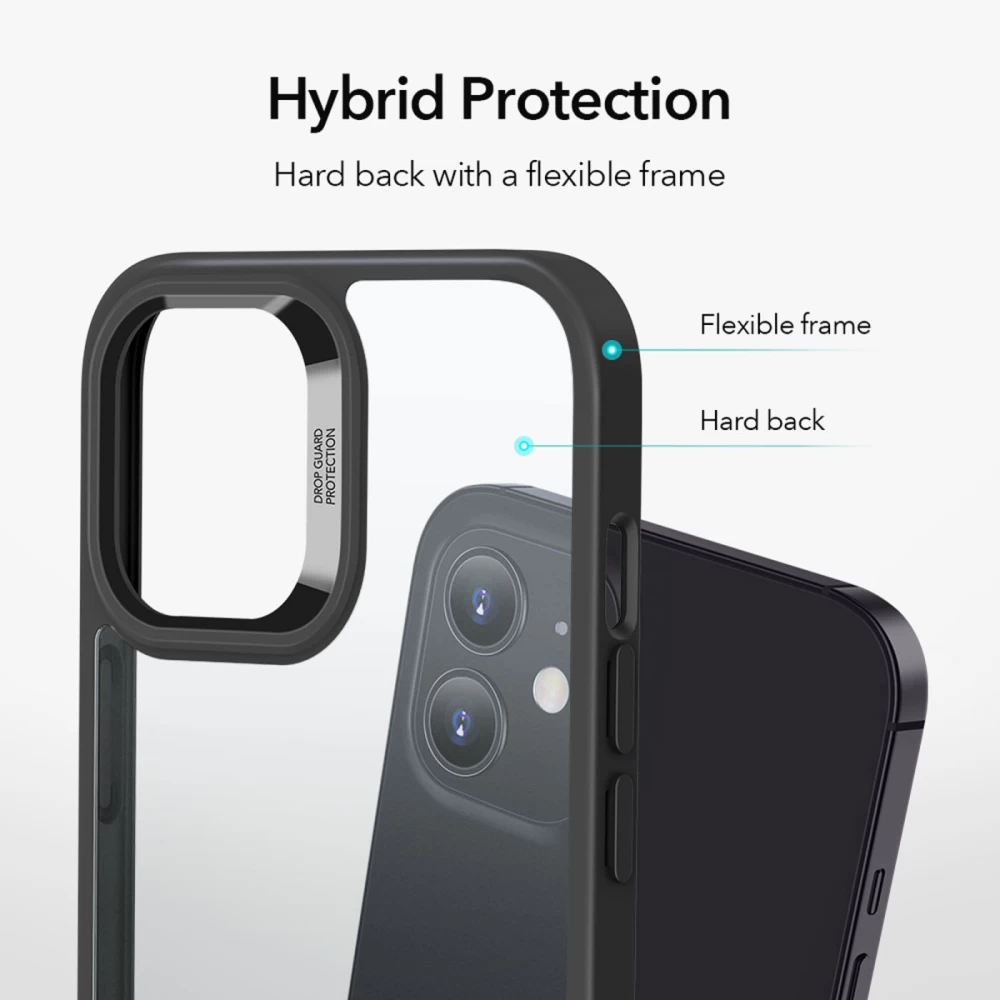 Apple iPhone 12 Mini dėklas Juoda ESR Classic Hybrid 