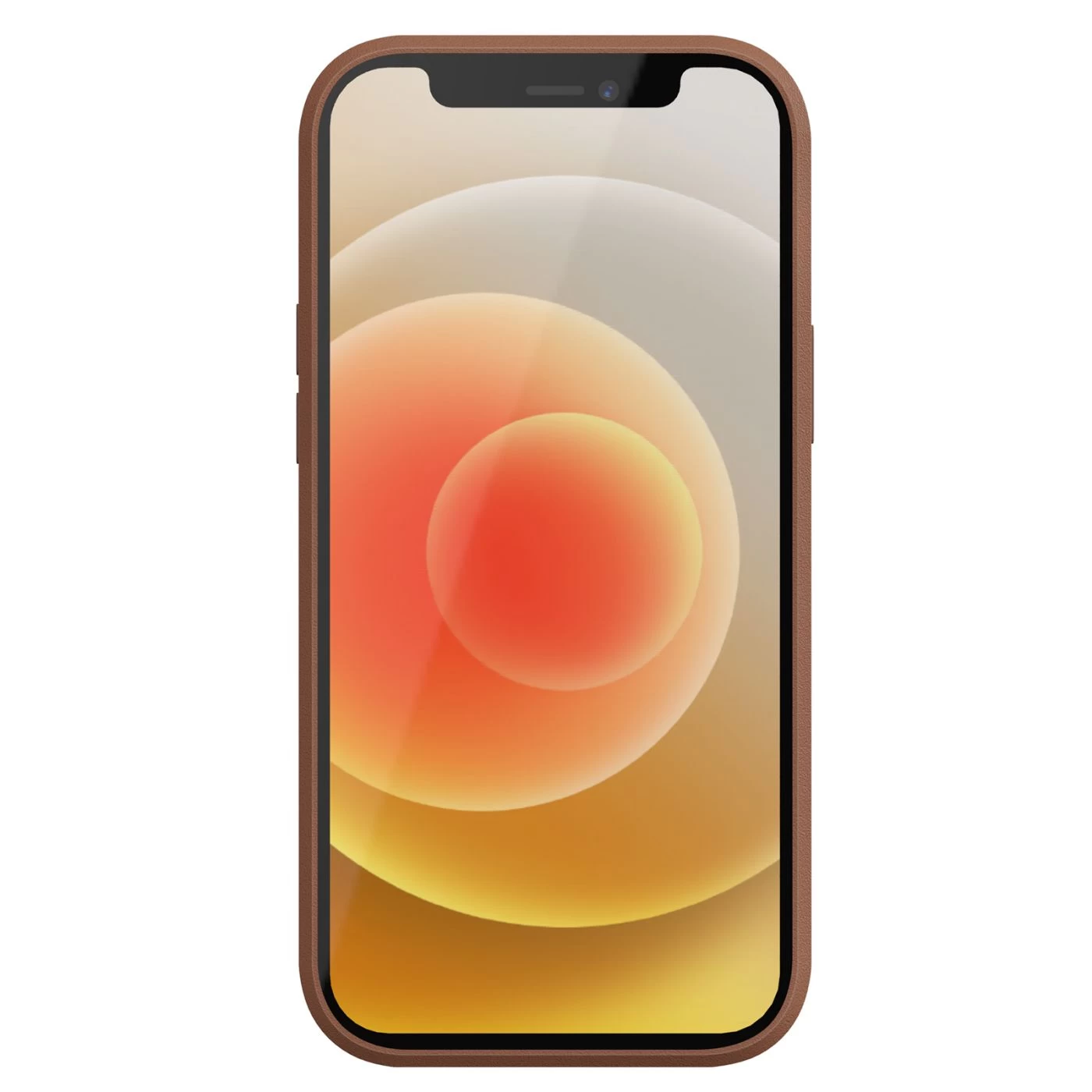 Apple iPhone 12 Mini dėklas rudas Nillkin Aoge Leather