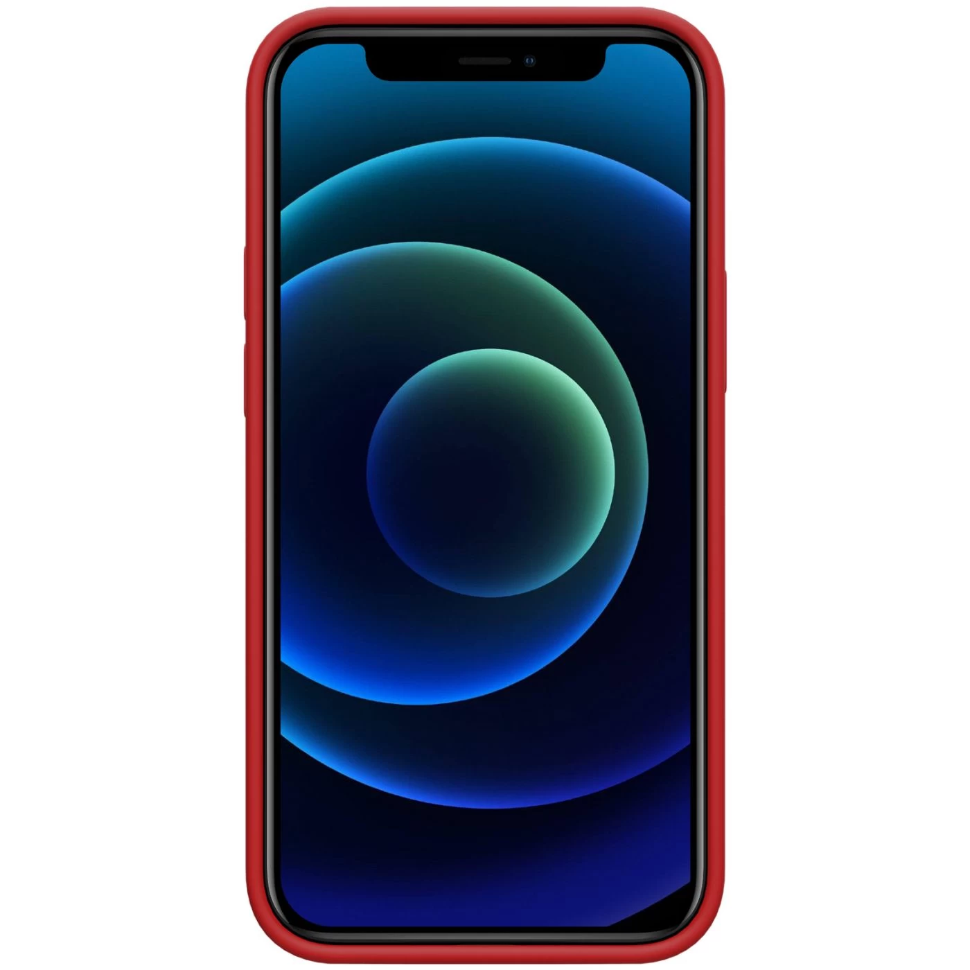 Apple iPhone 12 Mini vāciņš sarkans Nillkin Flex Pure Pro Magnetic Silicone