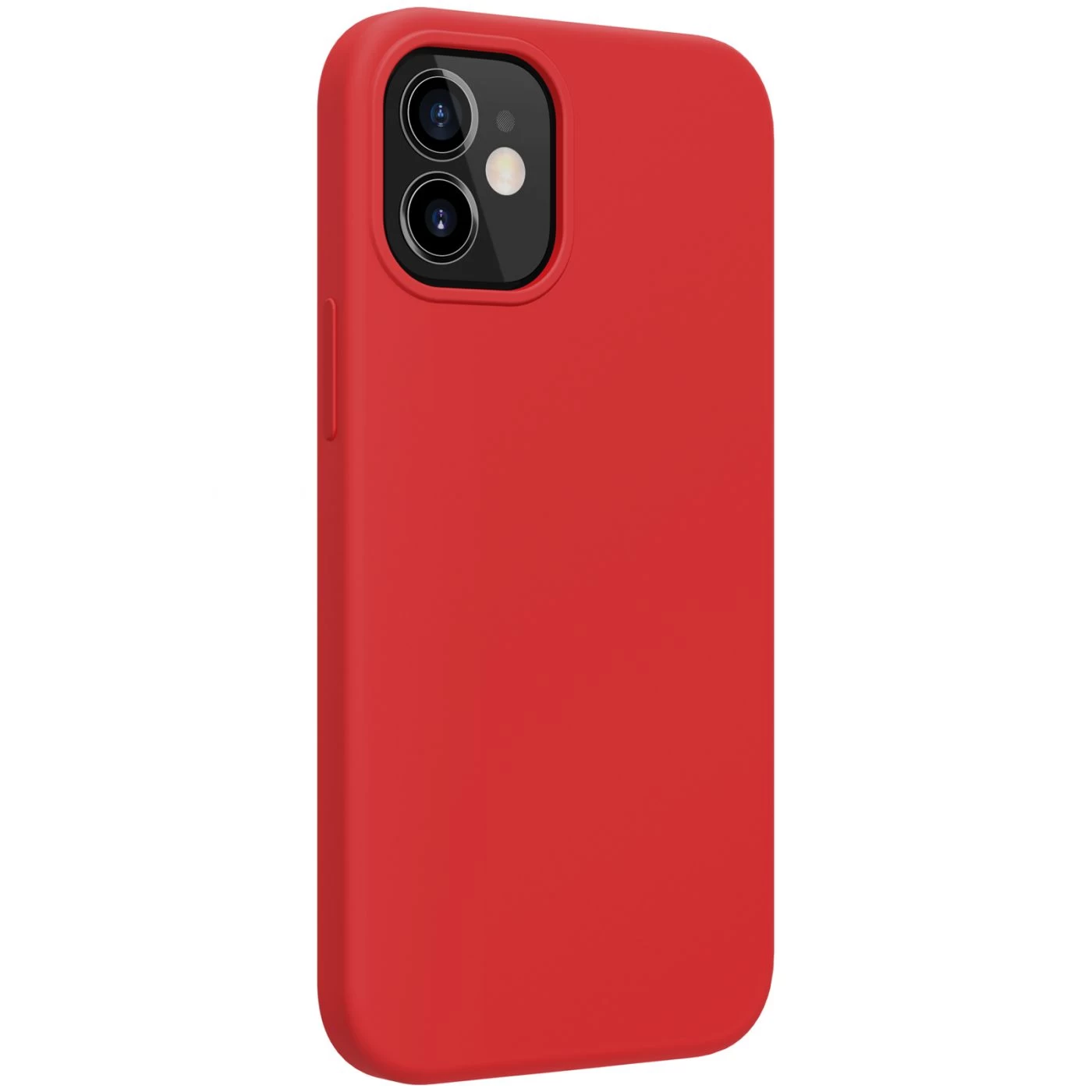 Apple iPhone 12 Mini vāciņš sarkans Nillkin Flex Pure Pro Magnetic Silicone