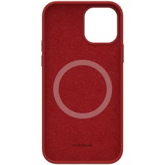 Apple iPhone 12 Mini vāciņš sarkans Nillkin Flex Pure Pro Magnetic Silicone 