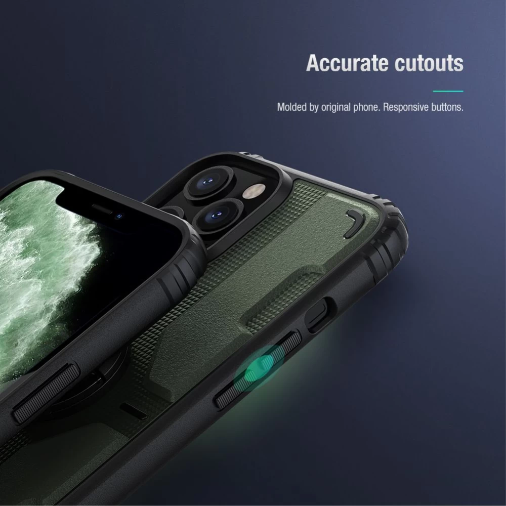 Apple iPhone 12 Pro case green Nillkin Medley 