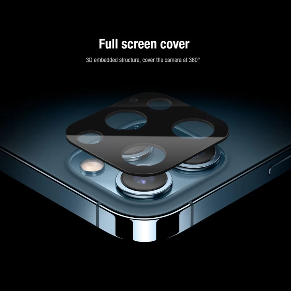 Apple iPhone 12 Pro Tempered glass  Nillkin 2-in-1 HD Full Screen/Camera Glass