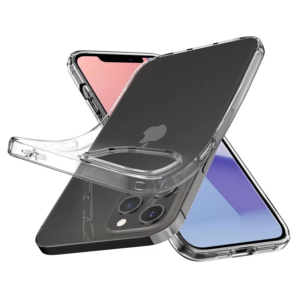 Apple iPhone 12 Pro skal transparent SPIGEN LIQUID CRYSTAL / PRO