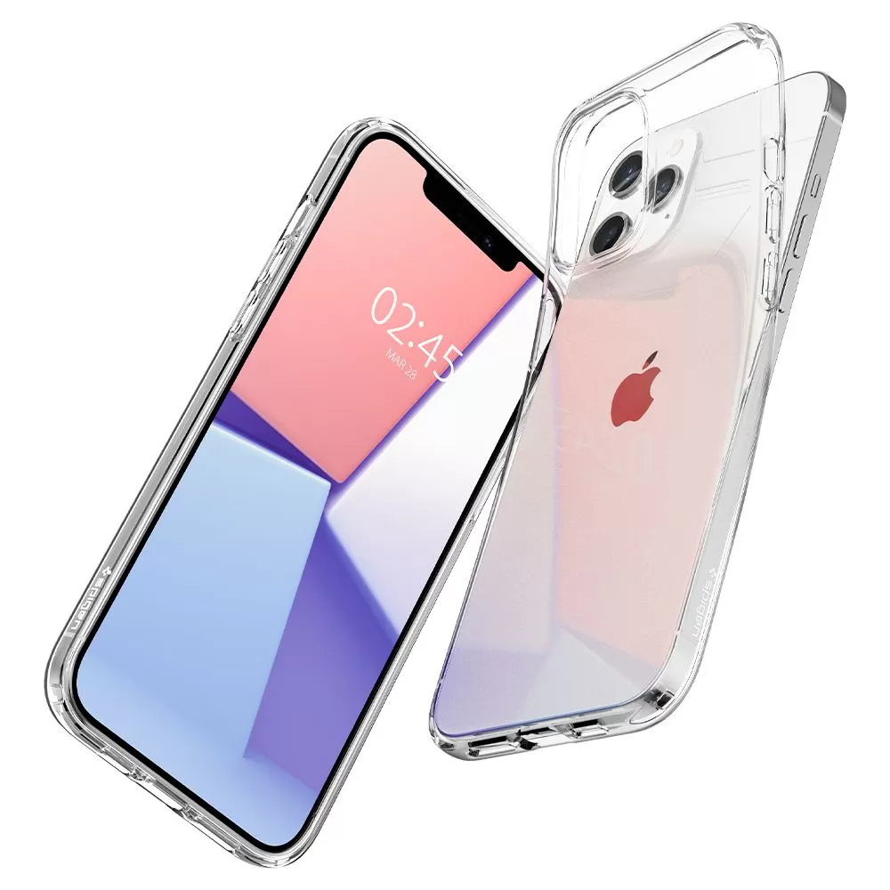Apple iPhone 12 Pro skal transparent SPIGEN LIQUID CRYSTAL / PRO