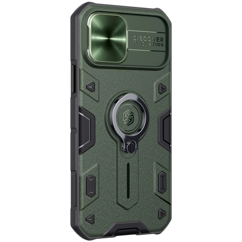 Apple iPhone 12 Pro case green Nillkin CamShield Armor