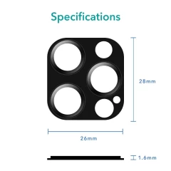 Apple iPhone 12 Pro Tempered glass  ESR Camera Lens Protector (2 pack)