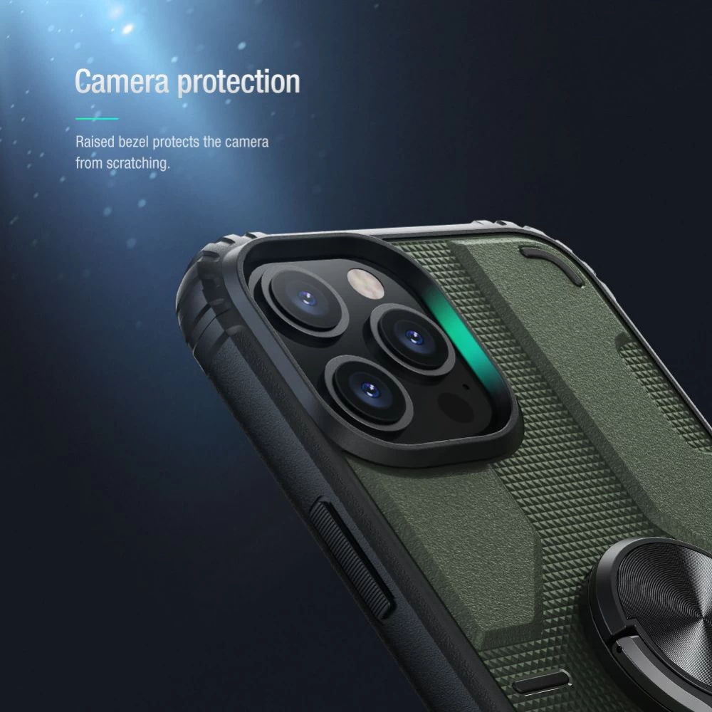 Apple iPhone 12 vāciņš melns Nillkin Medley 