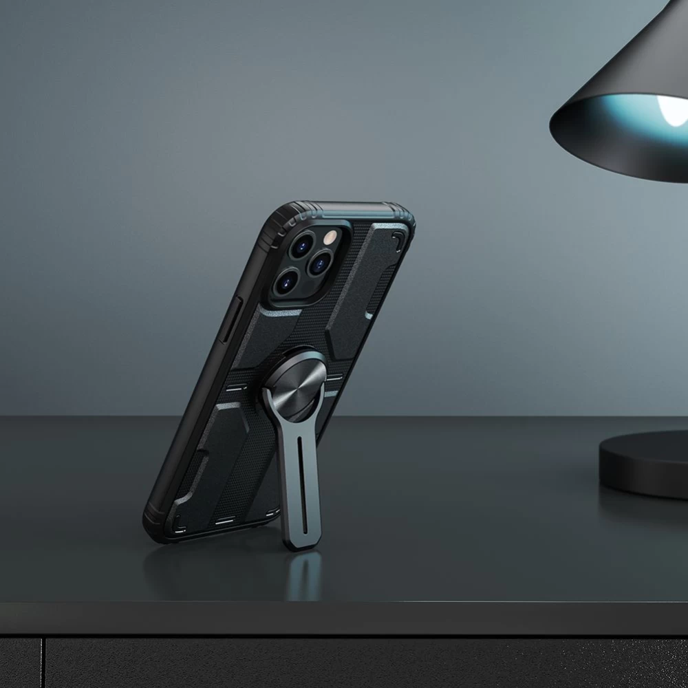 Apple iPhone 12 vāciņš melns Nillkin Medley 