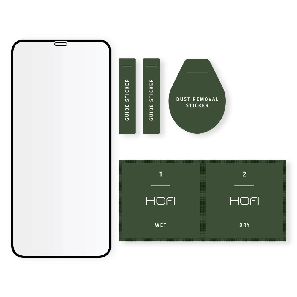 Apple iPhone 12 Tempered glass HOFI Premium Pro+ Glass