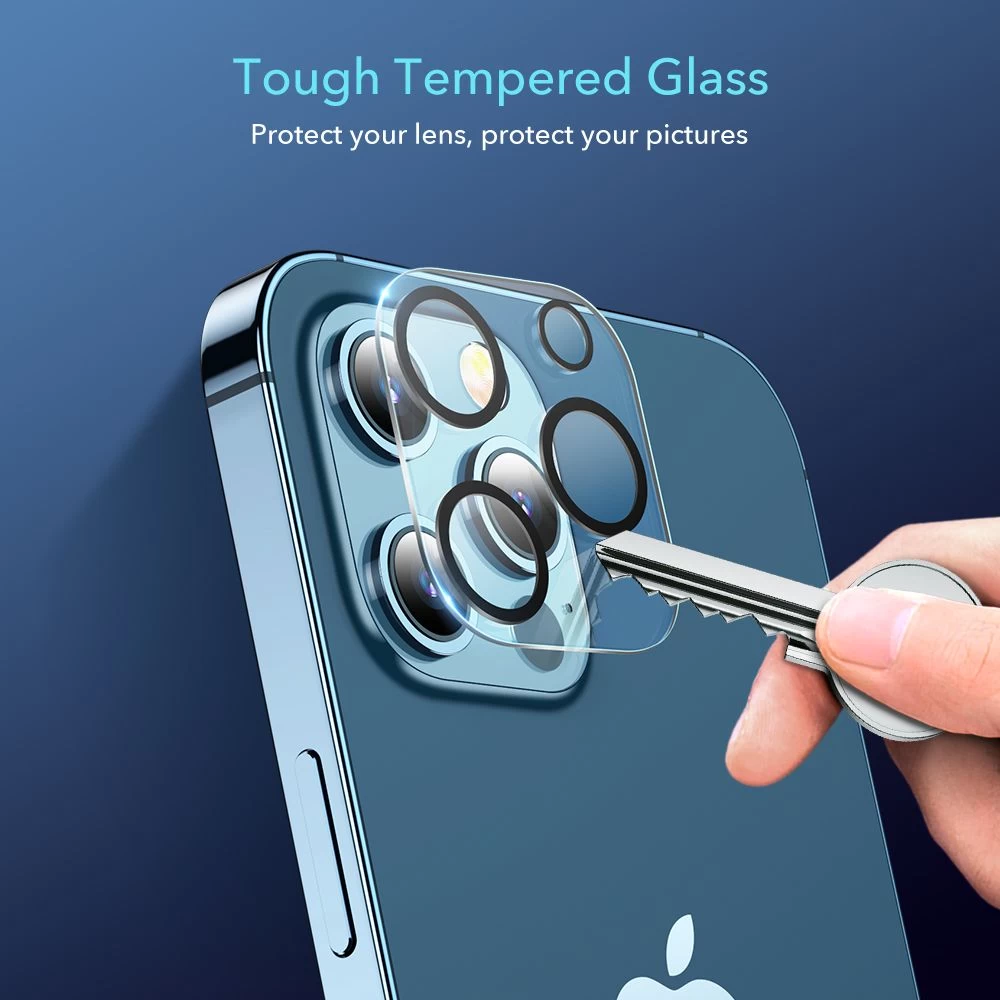 Apple iPhone 12 Pro Max защитное стекло  ESR Camera Lens Protector (Clear)iPhone PRO MAX (2 pack)