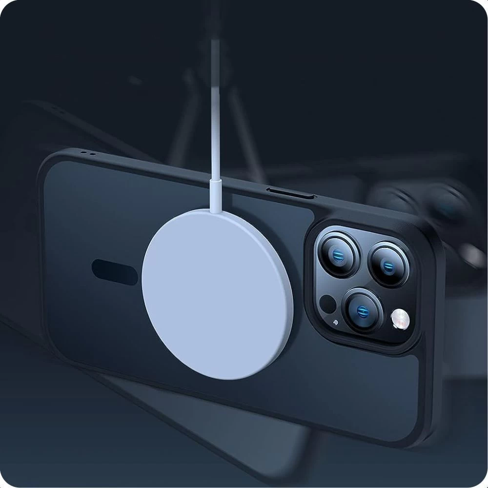 Apple iPhone 12 Pro Max dėklas skaidrus TECH-PROTECT FLEXAIR HYBRID MAGSAFE